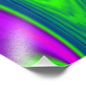 Impression Photo Summerrainbow, Rainbowart 3D Abstrait (Coin)