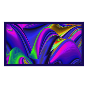 Impression Photo Summerrainbow, Rainbowart 3D Abstrait