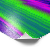 Impression Photo Summerrainbow, Rainbowart 3D Abstrait (Coin)