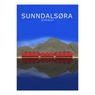 Impression Photo Sunndalsøra Norvège