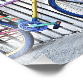 Impression Photo Sunrise Bikes sur Fleming (Coin)