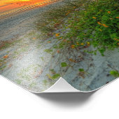 Impression Photo Sunrise Over Sand Dunes à Daytona Beach, FL (Coin)