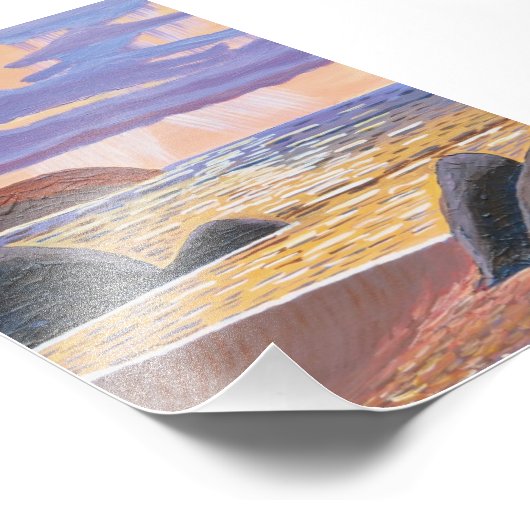 Impression Photo Sunset (Coin)