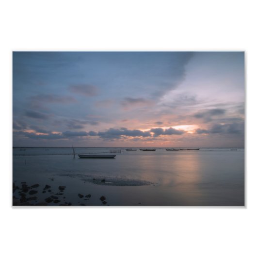 Impression Photo Sunset at the Beach (Devant)