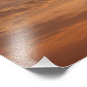 Impression Photo Sunset Clouds II Pastel Nature Abstraite (Coin)