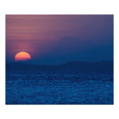 Impression Photo Sunset seen  (Devant)