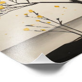 Impression Photo Sunshine Mimosa Peinture d'arbre (Coin)
