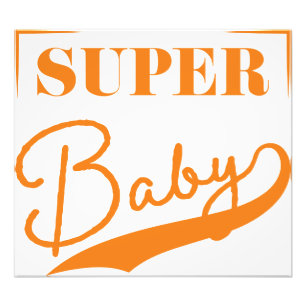 Impression Photo Super Bébé