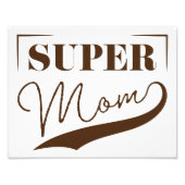 Impression Photo Super Maman (Devant)