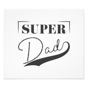 Impression Photo Super papa