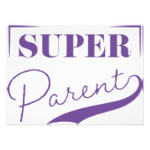 Impression Photo Super parent (Devant)