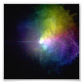 Impression Photo Supergéant Star VY Canis Majoris (Devant)