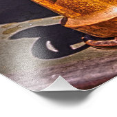 Impression Photo Sur L'Ancien Camion À Feu (Coin)