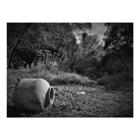 Impression Photo "Sur les terres abandonnées" (Devant)