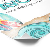 Impression Photo Surf Parti Favoriser Merci Signal (Coin)