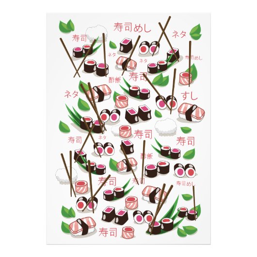 Impression Photo Sushi (Devant)