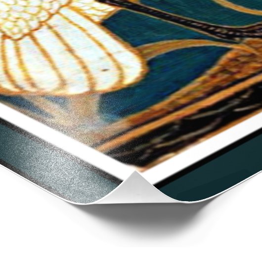 Impression Photo Swan et Rush et Iris (Coin)