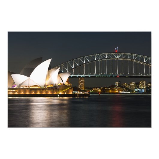 Impression Photo Sydney Opera house et Harbour bridge (Devant)