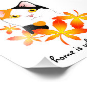 Impression Photo Symbole de coeur japonais Bobtail Cat Home (Coin)