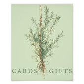 Impression Photo Symbole de Mariage Rosemary Pays Français Cartes e (Devant)