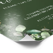 Impression Photo Symbole de mariage vert de la forêt (Coin)
