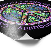 Impression Photo Symbole de paix Harmonie, Équilibre, Unicité (Coin)