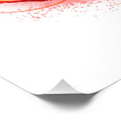 Impression Photo Symbole d'infini avec plume arc-en-ciel (Coin)