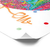 IMPRESSION PHOTO SYMBOLE JOYEUX 21E ANNIVERSAIRE (Coin)