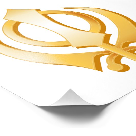 Impression Photo Symbole sikh (Coin)