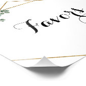 Impression Photo Symbole vert Boho Coton Eucalyptus Parties scintil (Coin)