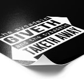 Impression Photo Sysadmin Giveth et Takeaway (Coin)