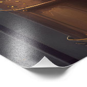 Impression Photo Tabby Cat dans un Steampunk Outfit AI Généré (Coin)