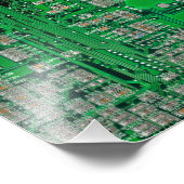 Impression Photo Tableau de circuits imprimés (Coin)
