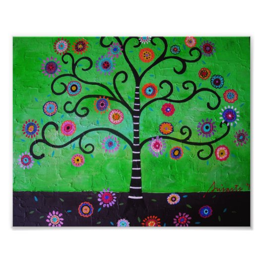Impression Photo Tableau de l'arbre de vie (Devant)