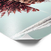 Impression Photo Tableau Paysage Abstrait (Coin)