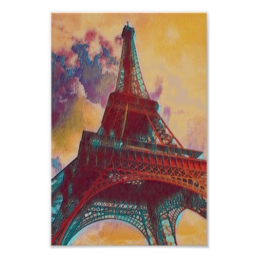 Impression Photo Tableau Tour Eiffel (Devant)