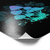 Impression Photo Tabourets dans Bushes (Coin)