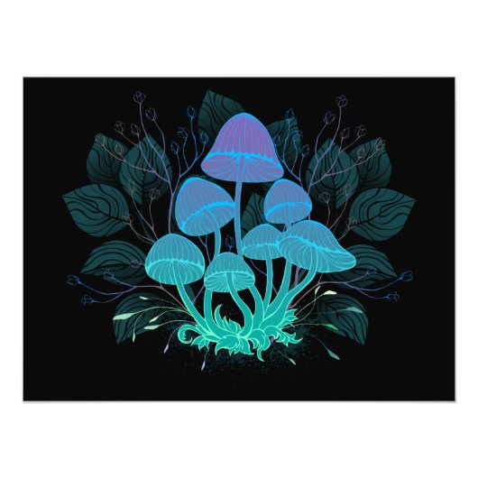 Impression Photo Tabourets dans Bushes (Devant)