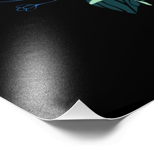 Impression Photo Tabourets dans Bushes (Coin)