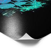 Impression Photo Tabourets dans Bushes (Coin)