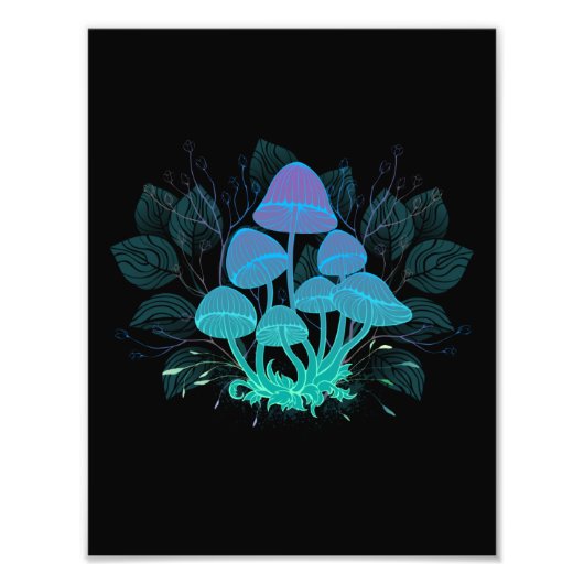 Impression Photo Tabourets dans Bushes (Devant)