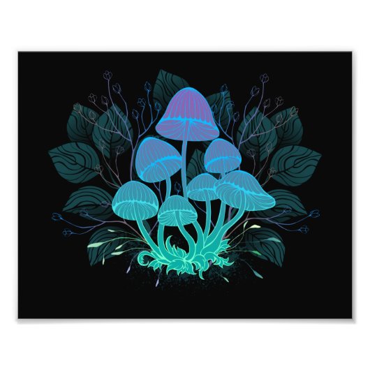 Impression Photo Tabourets dans Bushes (Devant)