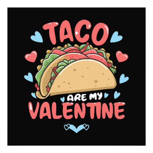 Impression Photo Taco-valentin (Devant)