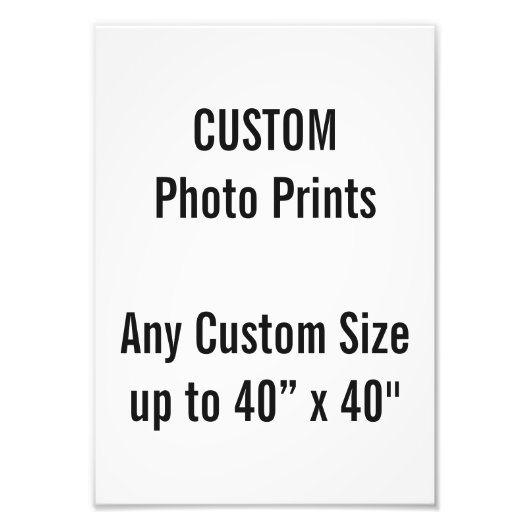 Impression Photo Taille du cadre britannique d'impression A4 person (Devant)