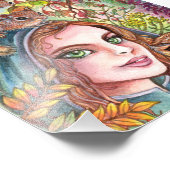 Impression Photo Tamer dans les bois d'automne (Coin)