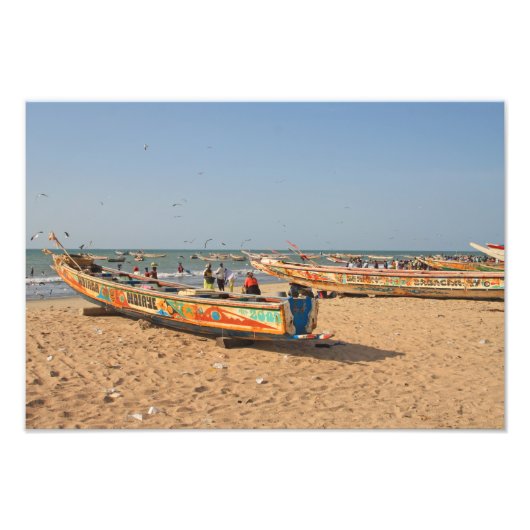 Impression Photo Tanji, Gambie (Devant)