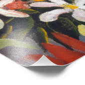 Impression Photo Tapis de fleurs | Auguste Macke | (Coin)