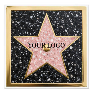 Impression Photo Tapisserie Carrée Hollywood Walk of Fame