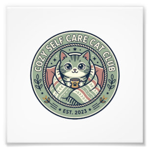 Impression Photo Tee-shirt graphique de chat de soins personnels co