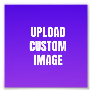 Impression Photo Télécharger une image personnalisée - Ajoutez la v